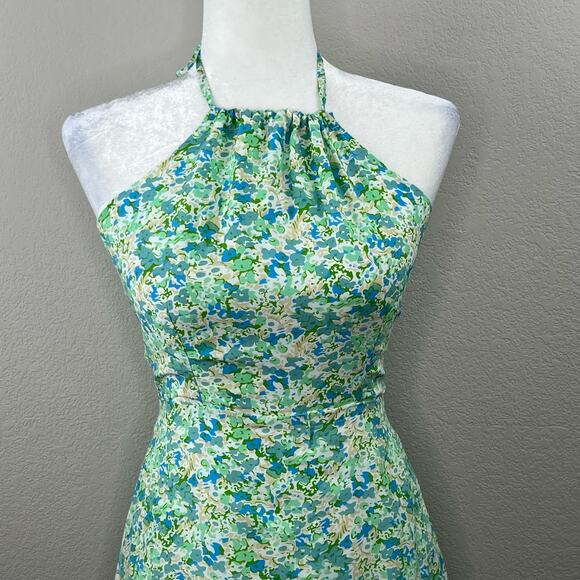 Faithfull the Brand Gaia Sleeveless Mini Dress Varenna Floral Print 4/Medium NWT - Picture 5 of 15
